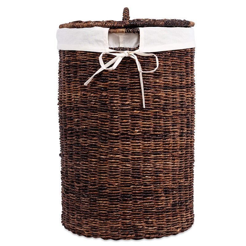 Laundry Hamper with Liner, Espresso