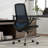 Ergonomic Mesh Office Chair with adjustable armrests for front, back, left, and right，Adjustable Height & Lumbar Support - Breathable Task Chair-1694287000