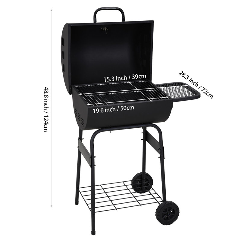 Breeins 72cm W Wood Pellet Grill