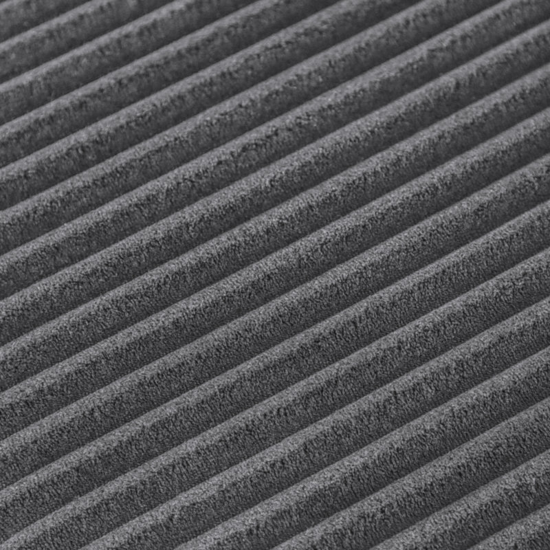 Ensemble de canapé modulaire en chenille sans accoudoirs 2 pièces Magness, Gris