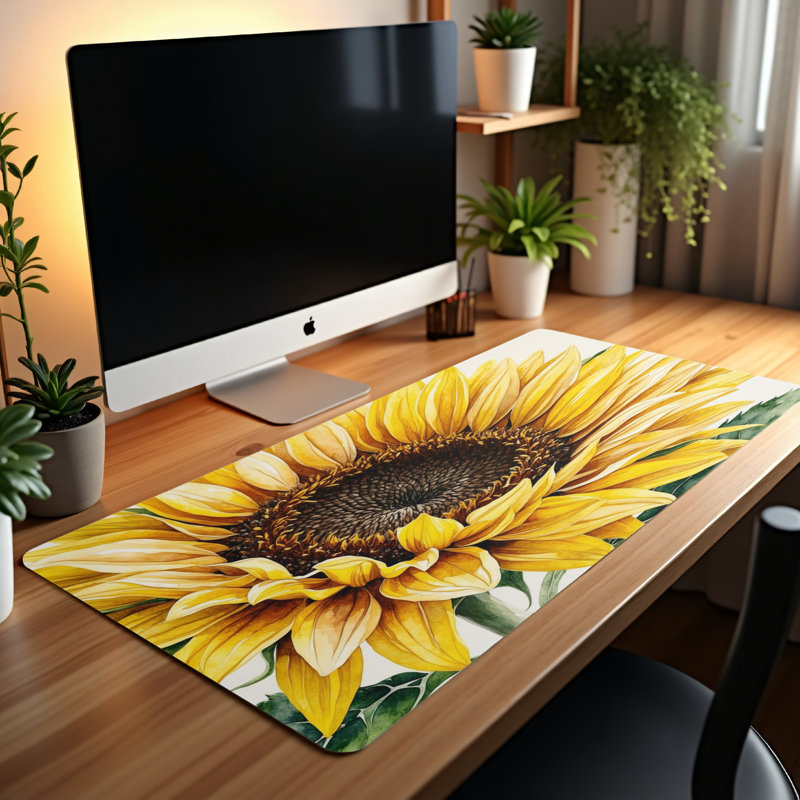 Polyester Desk Pad, 23.6x13.8