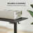 40 X 24 Inches Adjustable Metal Base Standing Desk-97812405