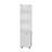 Malibu Freestanding Linen Cabinet, 2-Doors, Open Shelves -White