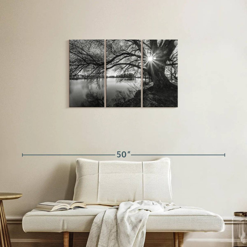 Harnek Sunlight Through Tree, 20" H x 33" W