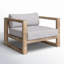 Chaise de patio avec coussins Caselyn-273484536