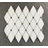 Thassos White Marble With Gold Mini Circle Mosaic Wall Tile