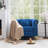  40.9" Velvet Chesterfield Chair-115797538