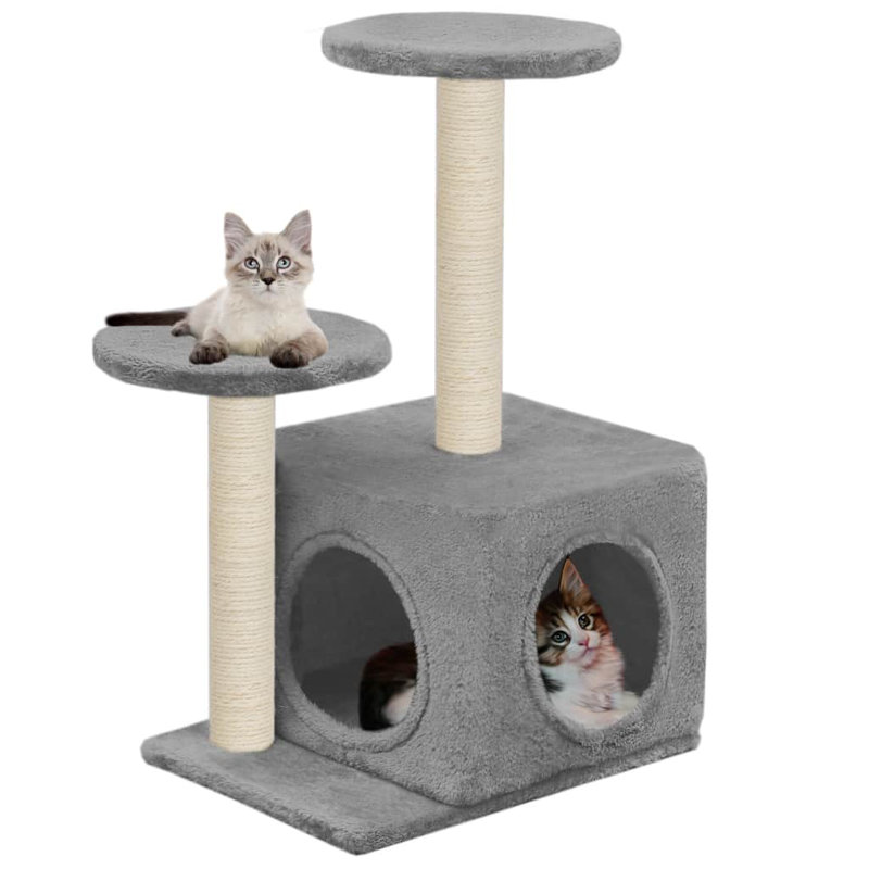 Allyssa 60cm H Cat Tree, Grey