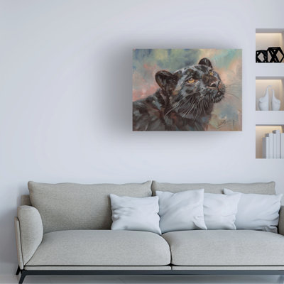 «David Stribble Black Panther», art sur toile