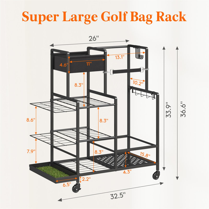Metal Sports Rack