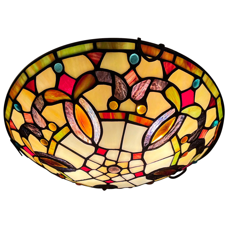 Plafonnier encastré Tiffany