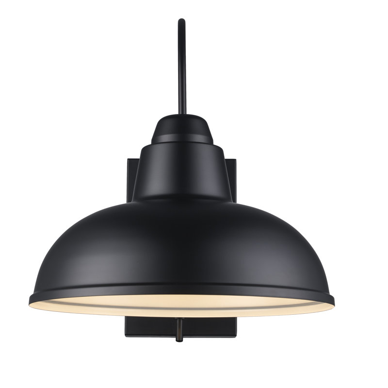 Santuci Iron Wall Light, Black, 15.75" H x 13.75" W x 18.75" D