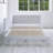 80"X58" Full Size Wood White Bed-106736544