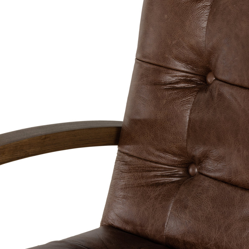 Luca Leather Swivel Task Chair