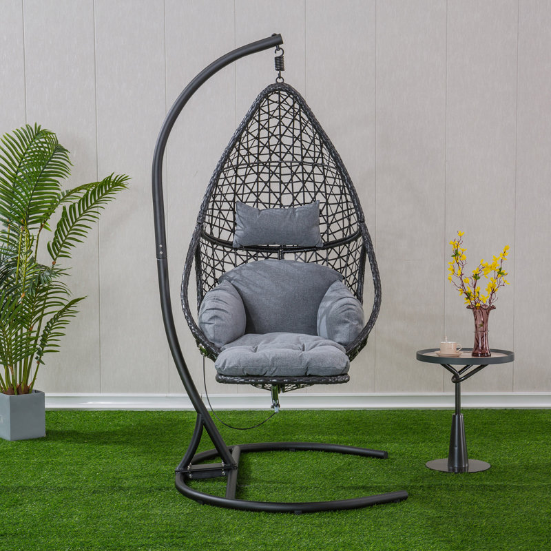 Fauteuil œuf pour 1 personne dordon, Gris