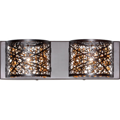 Plafonnier encastré 2 lumières Mascher