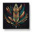 Feather Geometric No.1 - No Frame Print-1522532986