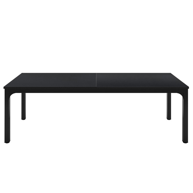Bureau d'ordinateur l 78,8 po Alyzia, Noir