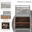 Outdoor Storage Cabinet With Steel Frame, Fir Wood Base & Adjustable Shelves