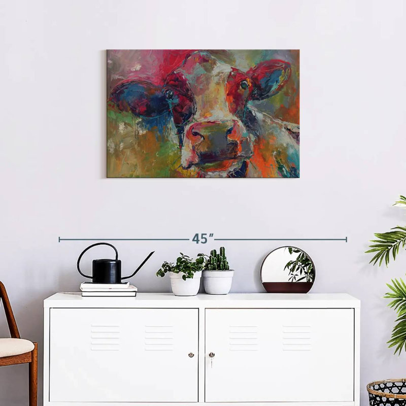 Cow VIII, 20" H x 30" W