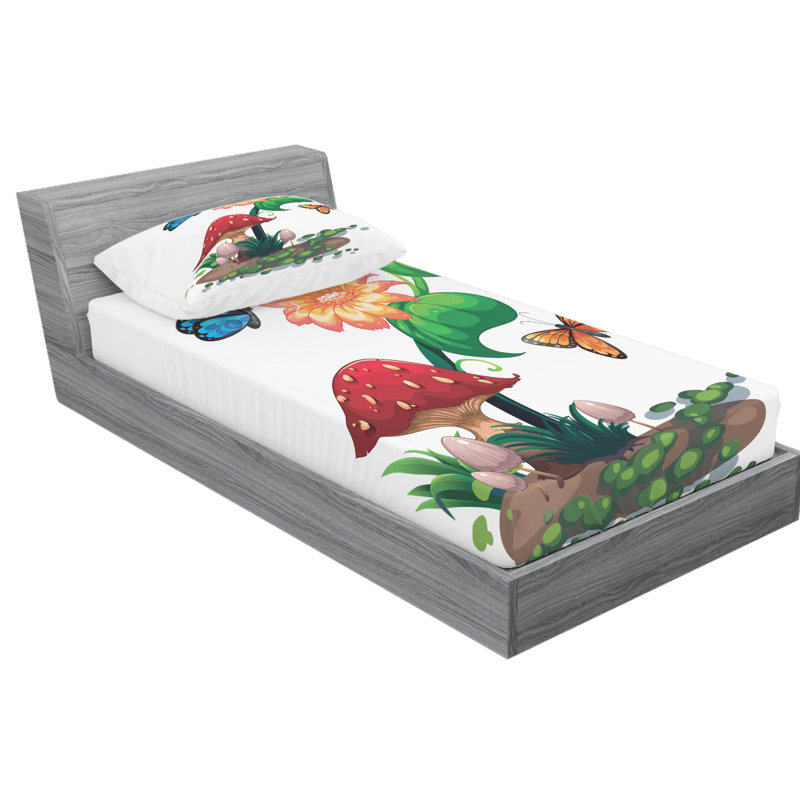 Microfiber Sheet Set, Twin XL Sheet Set with Fitted Sheet