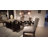 Organic Living Upholstered Dining Side Chair With Solid Mango Wood Frame