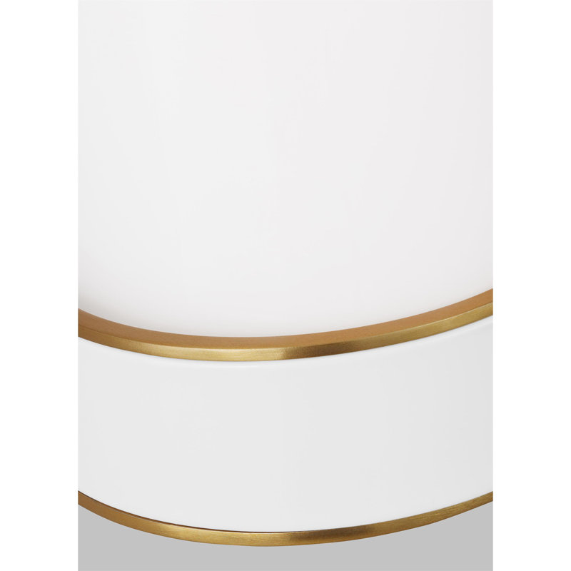 Monroe 1 - Light Vanity Light, Burnished Brass