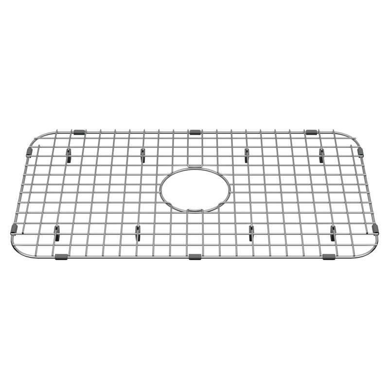 Delancey Stainless Steel Kitchen Sink Grid with Rubber Feet