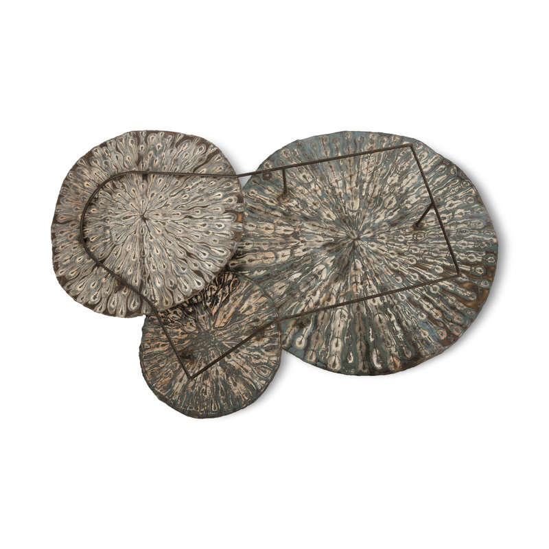 Metal Lotus Wall Décor