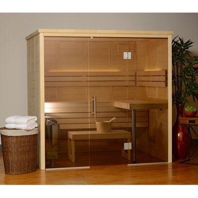 Almost Heaven Saunas Worthington 4 - Person Indoor Traditional Steam Sauna