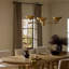 Lund Chandelier-Burnt Brass