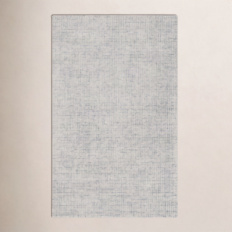 Daila Wander Area Rug, Ivory / Blue, Rectangle 8'9" x 11'9"