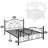 Auxter Steel Piece Bedroom Set-1458178418-1458178416