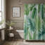 Rideau de douche standard 1 pièce Pastel Foliage Designs-1644659765