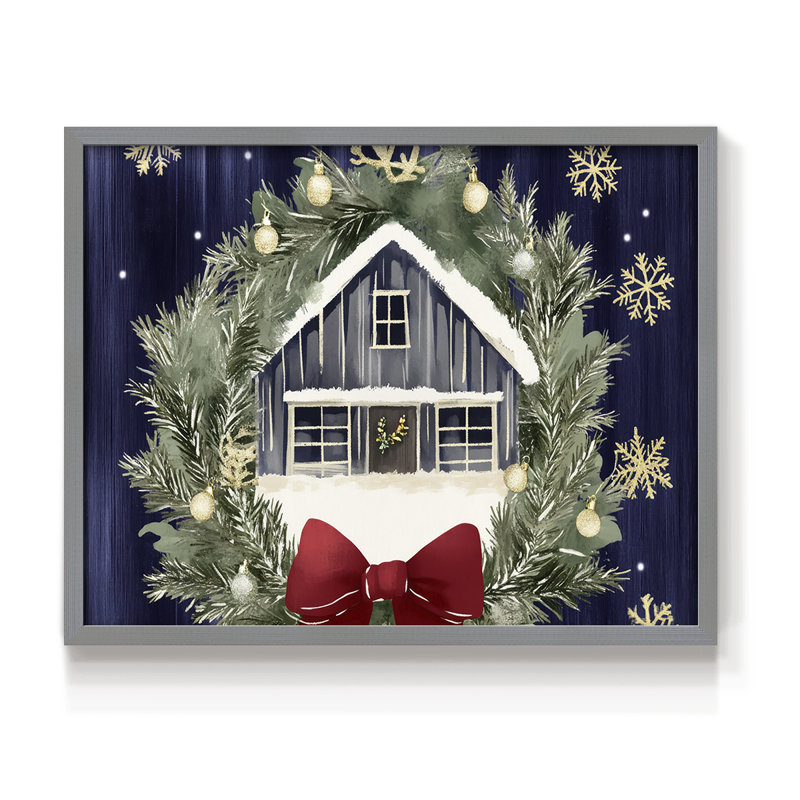 Art de Noël - DCCLXVII - Impression encadrée - réaménageable