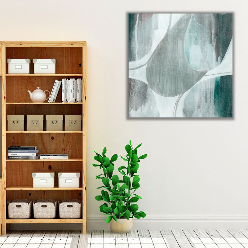 «Tectonic Glaze II», reproduction d'art sur toile, H 20 po x l 20 po