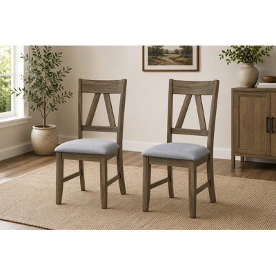 Rabush Wood Dining Upholstered Chairs