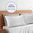 100% Viscose from Bamboo Pillowcases Only, 300 Thread Count, Hidden Zipper, Cooling Breathable, Bedding Pillow Covers for Hot Sleepers - Gift-Ready Packaging, PACK OF 2 (Gray Mist)-111681623-111681628