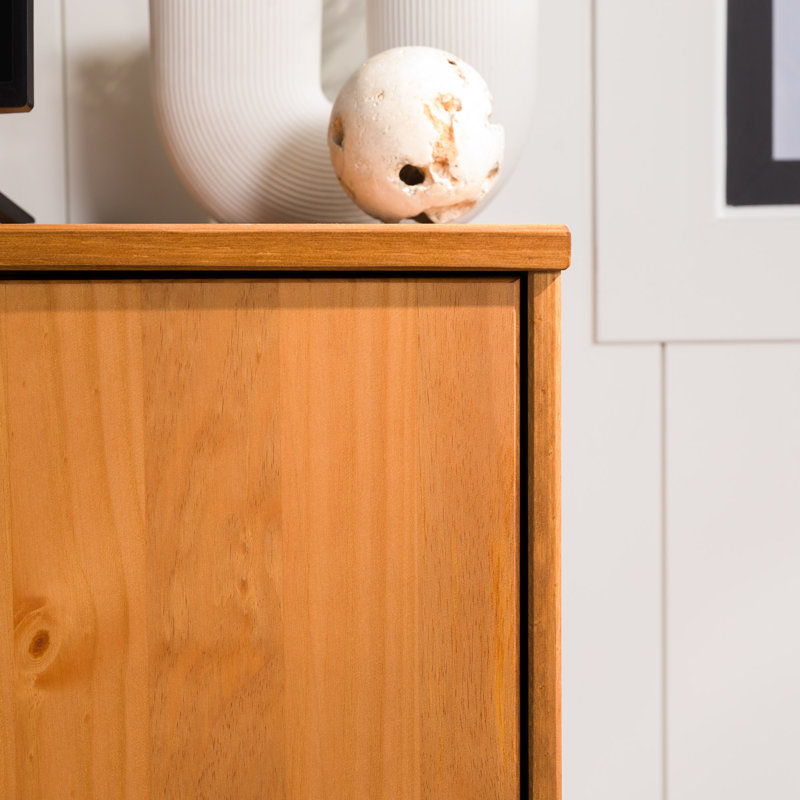 Guernsey Unfinished TV Stand, Caramel