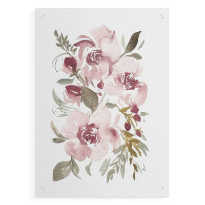 Spring Fling Bouquet IV - Impression sur toile seulement - NON-CADRE