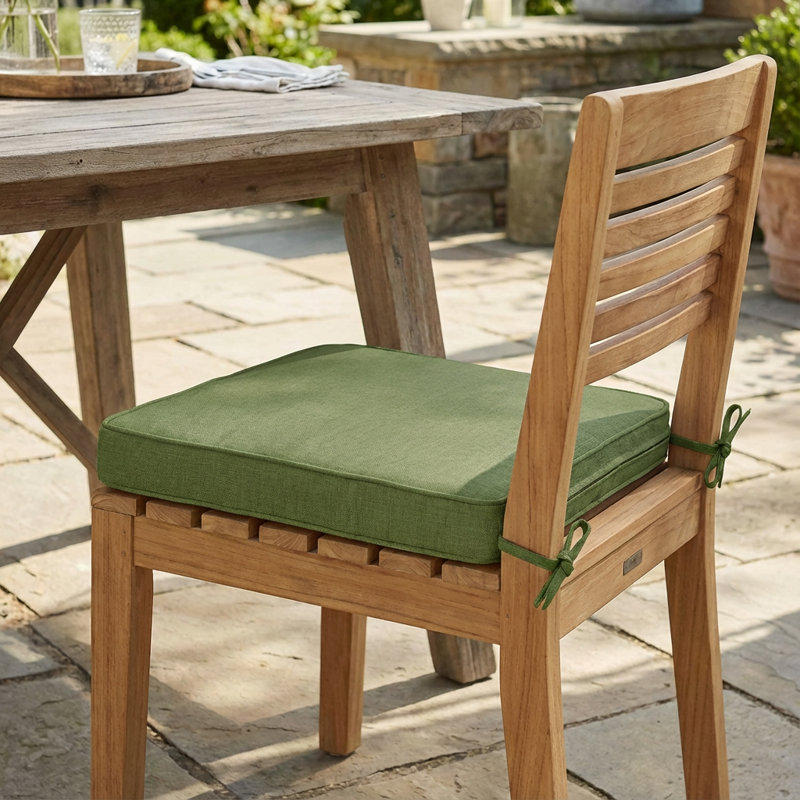 Coussin de chaise d'extérieur Noah, vert, Vert