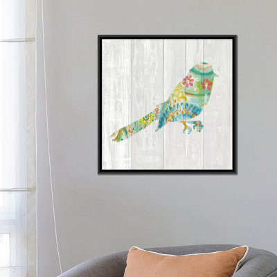 Spring Dream Paisley Spring Dream Paisley X by Danhui Nai - Gallery-Wrapped Canvas Giclée