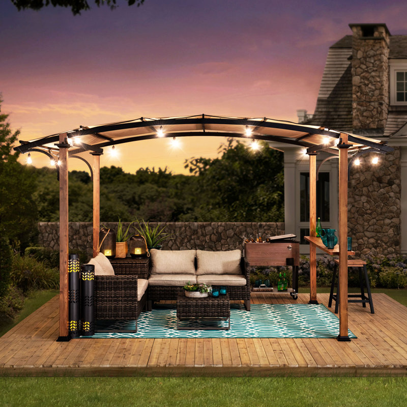 Fabric Pergola SKUTA - 259cm x 406cm, beige, Marazzi