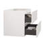 (Base seulement) Base de meuble-lavabo mural avec 2 tiroirs-101032972