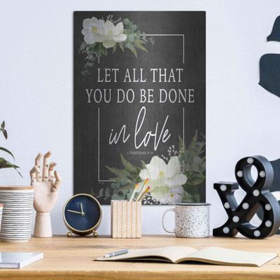 «Let All That You Do» par Heidi Kuntz, art mural en métal