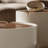  Modern Wood Coffee Table Set, Minimalist Round Living Room Center Table for Living Room Lounge Office