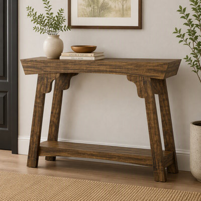 2-Tier Console Table Sofa Table