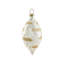 25cm Handmade Solid Colour Glass Ball Ornament