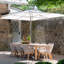 Chaise de terrasse avec coussin Dalton