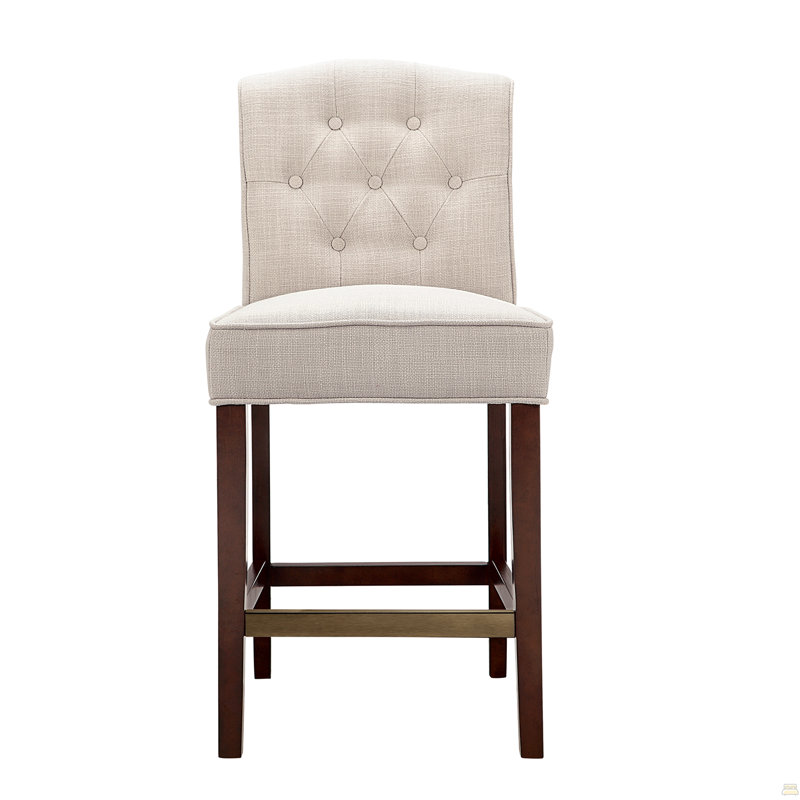 Tabouret de comptoir touffeté
